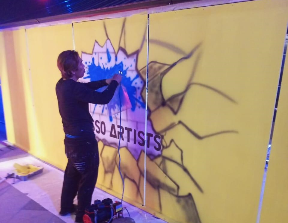 Graffiti artist Picasso Dubai