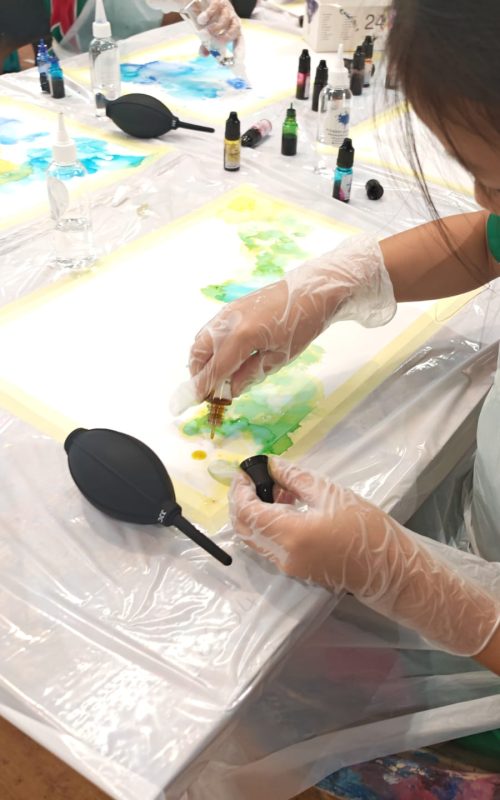 ink art worshops dubai