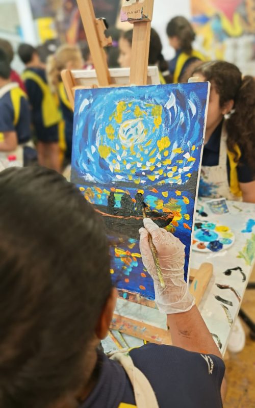 Painting workshop in Dubai