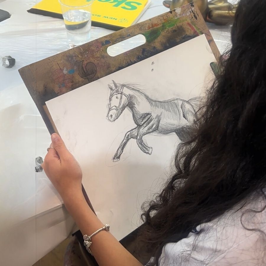 summer art drawing activity