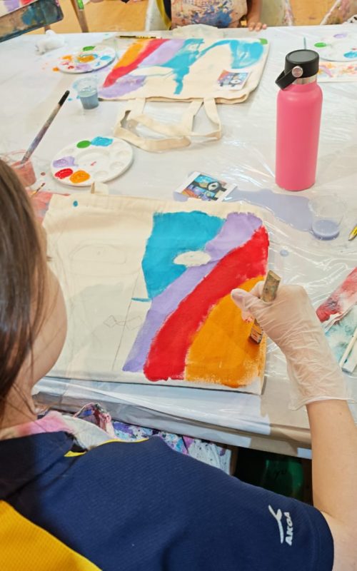 Tote Bag art camp in Dubai