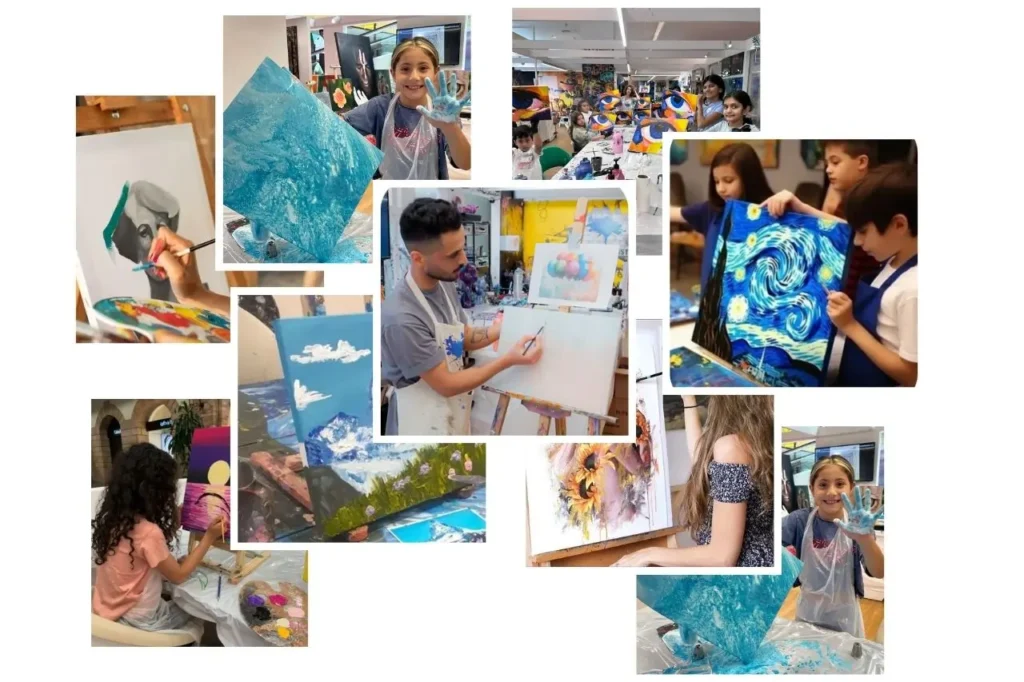 Canvas Painting Classes and Workshops in Dubai​