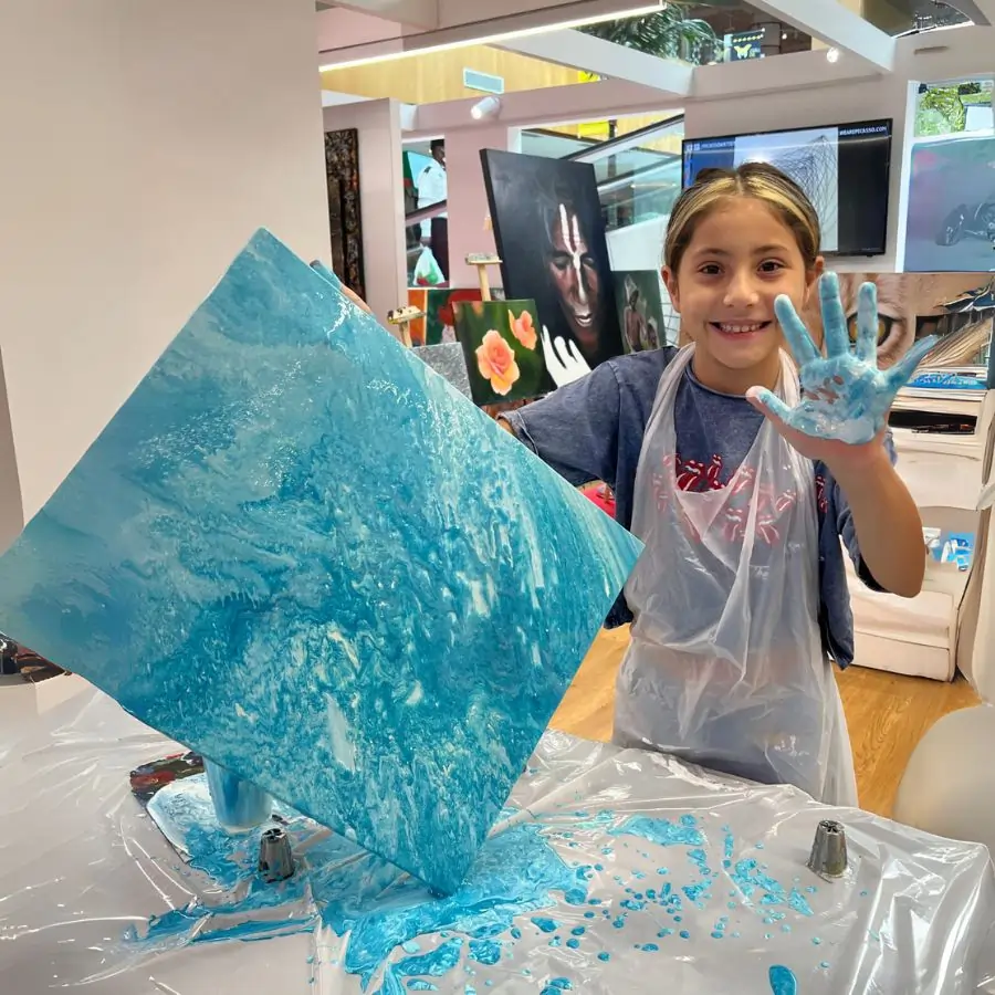 Fluid Art Workshops for kids