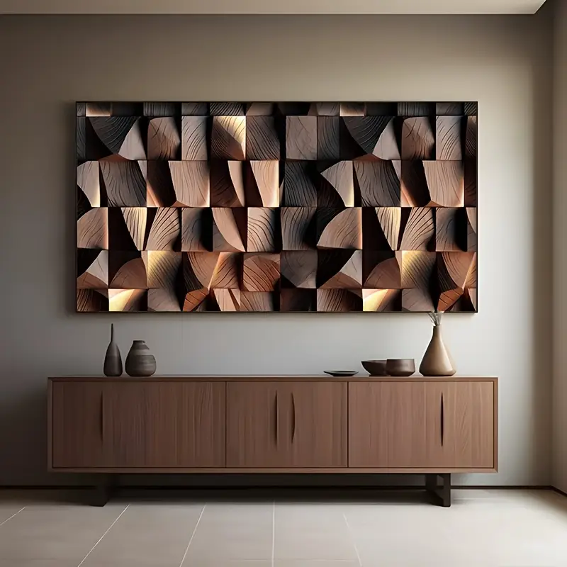 Highlight a Focal Wall with a Large Canvas Print