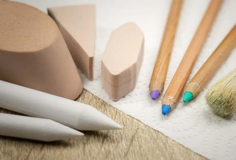 Oil Pastel Blending Tools