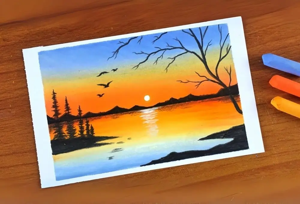 Oil Pastel Drawing Step by Step Guide for Beginners